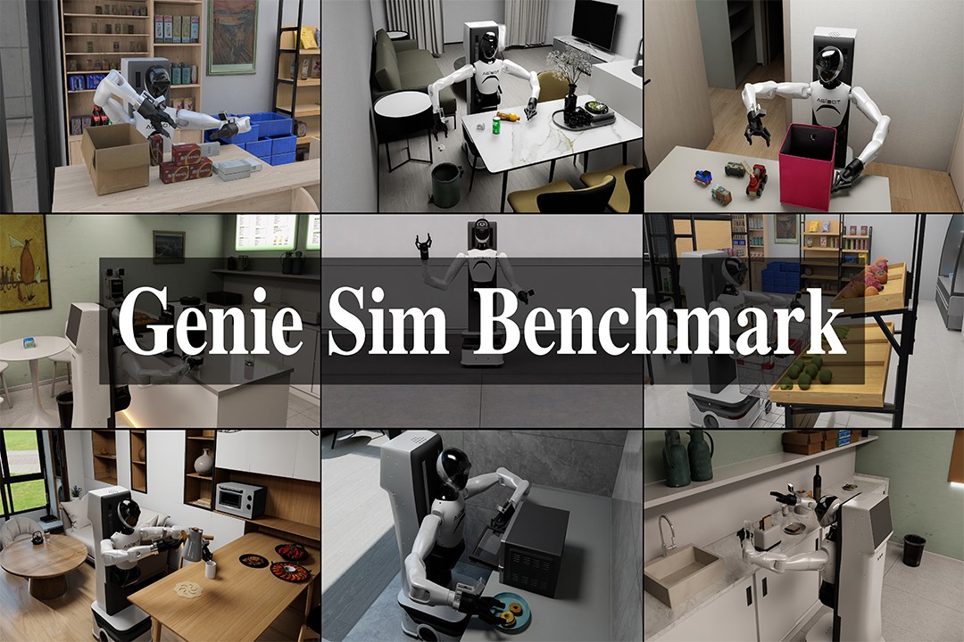 再掀开源浪潮！今年会网站机器人发布并开源仿真评测工具Genie Sim Benchma...